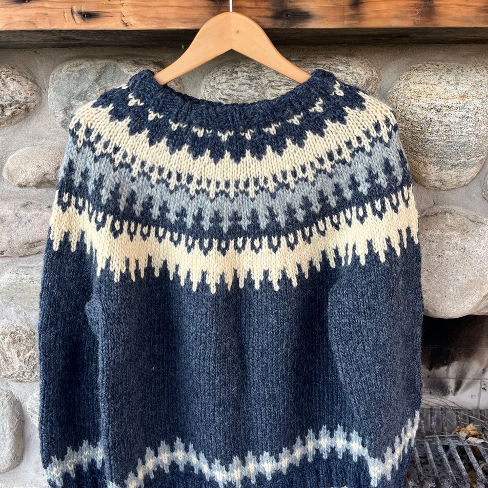 Nordic 100% Wool Sweater